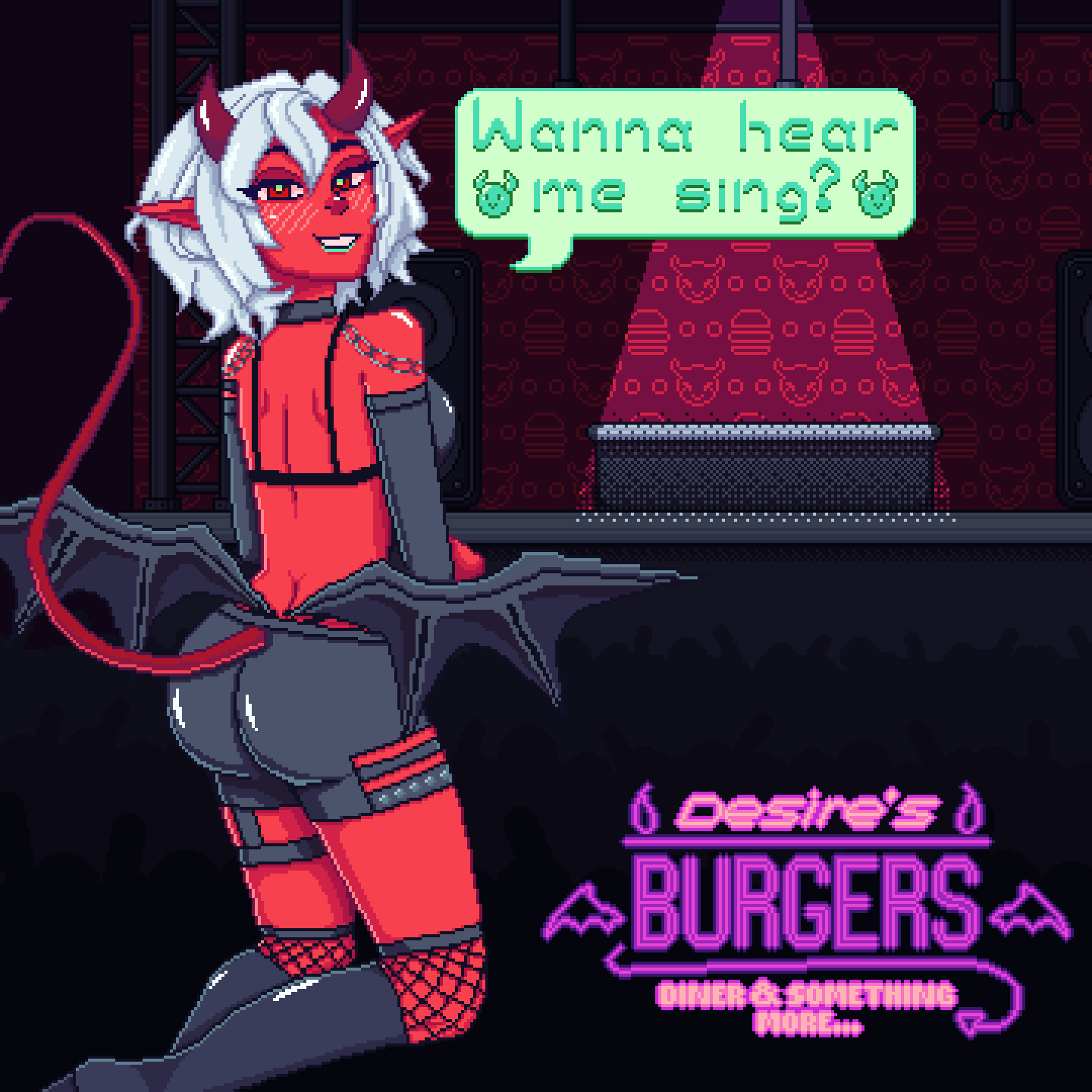 Desire pin-up GIF 2