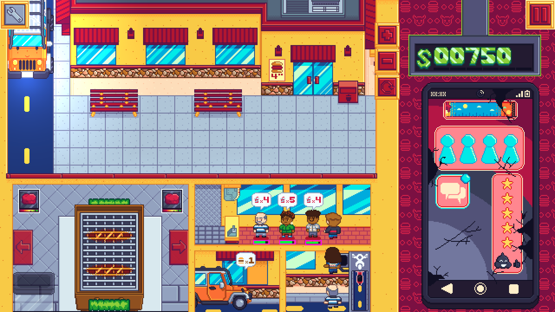 Restaurant gameplay